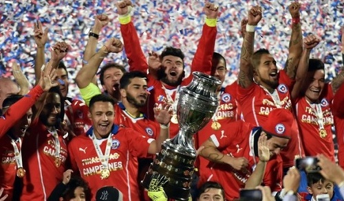 Chile beat Argentina on penalties by 4-1 to win Copa America first time.