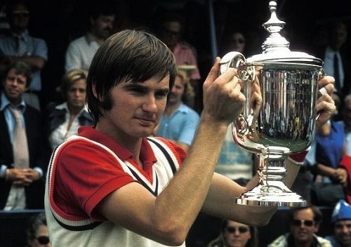 Jimmy Connors won US Open titles on Grass, Clay and hard courts.