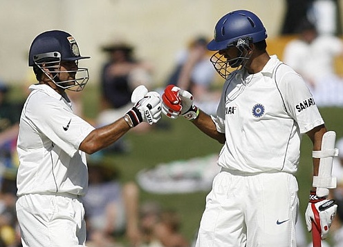 Sachin Tendulkar and Rahul Dravid test century record against England.