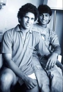 Sachin Tendulkar, Salil Ankola, Waqar Younis and Shahid Saeed debut together in India vs Pakistan 1989 test.