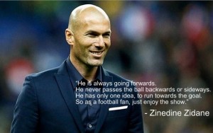 Zinedine Zidane quotes on Messi