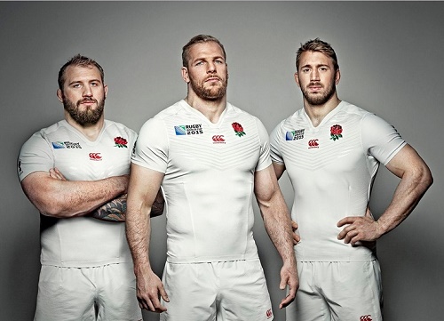 England Rugby World Cup 2015 Squad.