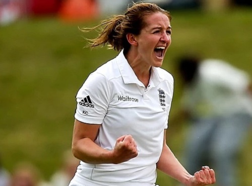 Kate Cross became first woman to play in men’s Lancashire League.