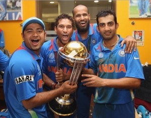 Piyush Chawla is the youngest cricketer to win cricket world cup.