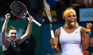 Serena Williams vs Simona Halep.