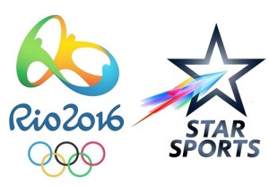 Star India acquired broadcasting rights of Rio 2016 Olympics.
