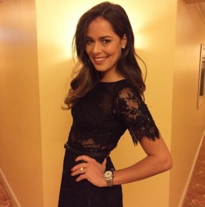 Ana Ivanovic beautiful pose for Katy Perry Gig in UAE.