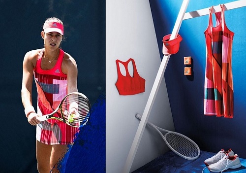 Ana Ivanovic outfit for Australian Open 2016.
