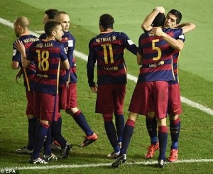 Barcelona beat River Plate to win 3rd FIFA Club World Cup.