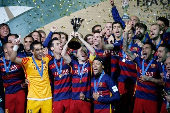 Barcelona Beat River Plate To Win 3rd Fifa Club World Cup Sports Mirchi