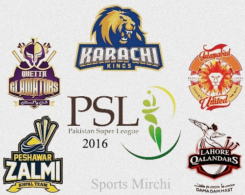 HBL PSL 2016 All Teams Squad, players list.