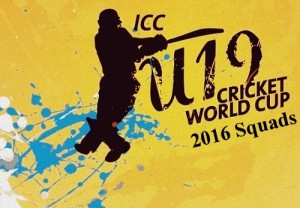 ICC Under-19 Cricket World Cup 2016 Squads.