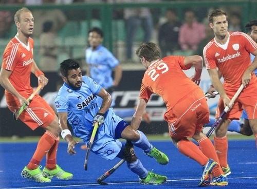 India beat Netherlands in penalties to claim Bronze at HWL 2015.