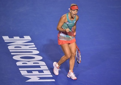 Angelique Kerber beat Serena to win Australian Open 2016.