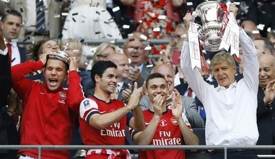 Arsenal won FA Cup 2014-2015.
