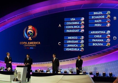 Copa America 2016 Draw & Schedule confirmed.