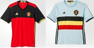 Belgium official outfit for 2016 Euro cup.
