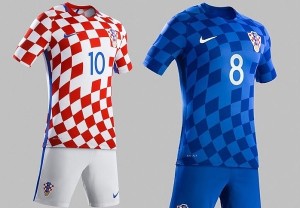 Croatia outfit for UEFA Euro Cup 2016.