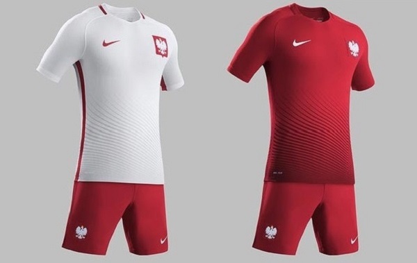 Poland outfit for 2016 UEFA Euro Cup.