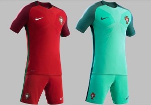 Portugal dress for UEFA Euro 2016.