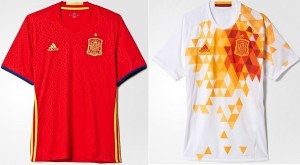 Spain football team t-shirt 2016 Euro cup.