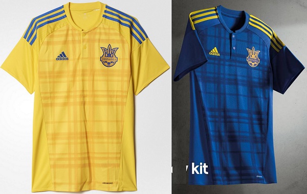 Ukraine jersey for Euro Cup 2016.