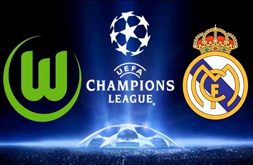 Wolfsburg vs Real Madrid Live Streaming.