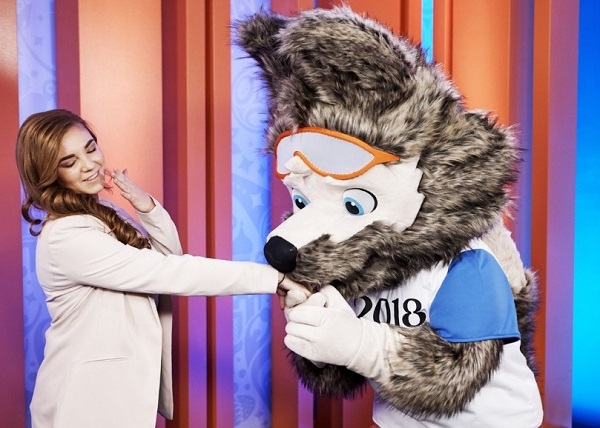 Ekaterina Bocharova design official mascot for fifa world cup 2018.