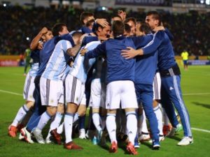 Argentina qualify for FIFA world cup 2018