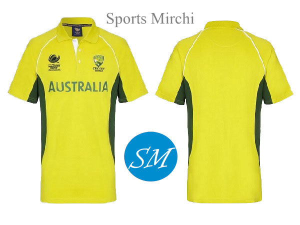 jersey of australian cricket team