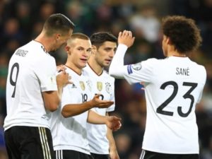 Germany reaches to world cup 2018 Russia