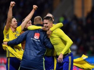 Sweden qualify for 2018 FIFA World Cup