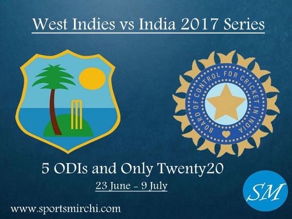 West Indies vs India 2017 ODIs & T20I Series