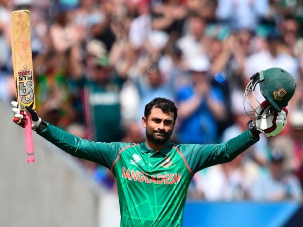 Tamim Iqbal scored first century of ICC Champions Trophy 2017