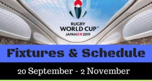 Rugby World Cup 2019 Schedule, Match-Timings