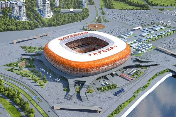 Mordovia Arena for 2018 FIFA world cup Russia