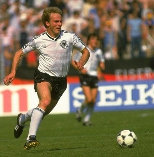 Footballer Karl Heinz Rummenigge never won world cup