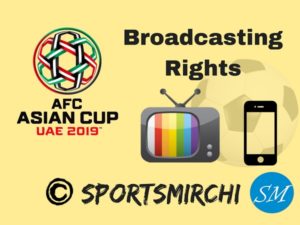 2019 AFC Asian Cup TV Channels listing