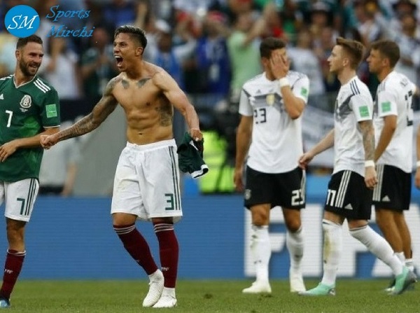 Mexico beat Germany in 2018 world cup group match