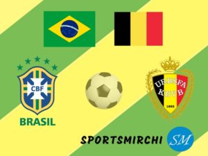 Brazil v Belgium football head to head