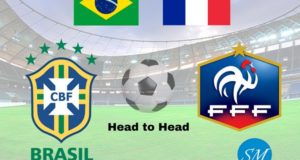 Brazil vs France Head to Head Football Rivalry