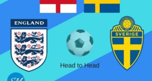 England vs Sweden Head to Head Football Rivalry