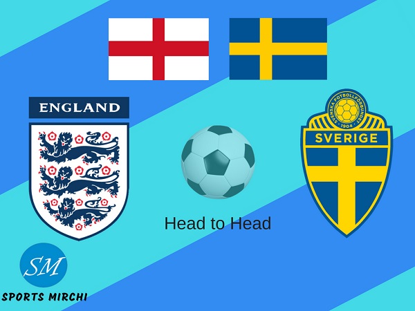 England vs Sweden football rivalry, record, h2h stats