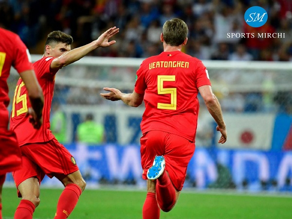 Jan Vertonghen scored first goal for Belgium against Japan in FIFA world cup 2018