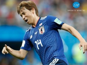 Takashi Inui scored 2nd goal for Japan against Belgium in 2018 world cup