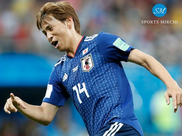 Takashi Inui scored 2nd goal for Japan against Belgium in 2018 world cup