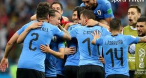 Uruguay beat Portugal to face France in world cup quarterfinal 2018