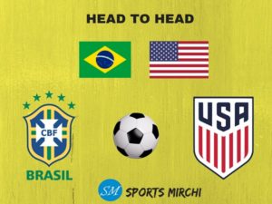 Brazil vs USA international football head to head record