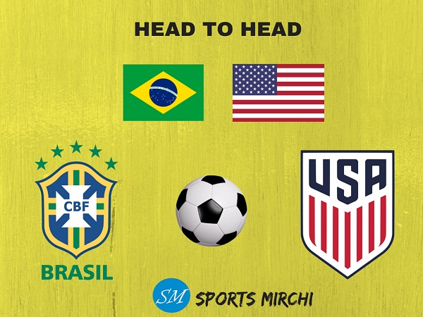 Brazil vs USA international football head to head record