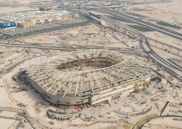 Al Rayyan Stadium in progress stage for 2022 world cup